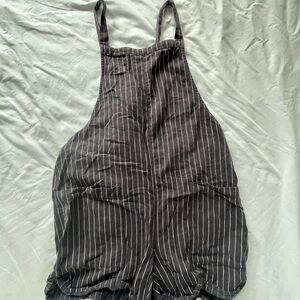 O’Neil Black and White Striped romper